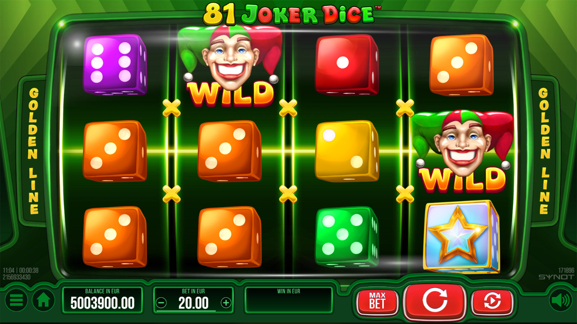 81 Joker Dice